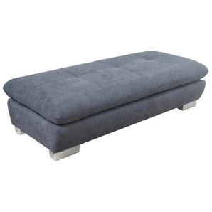 Xora Hocker , Dunkelblau , Textil , 156x43x74 cm , Fußauswahl, Stoffauswahl, Stauraum , Wohnzimmer, Hocker, Sitzhocker