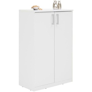 Xora Kommode, Weiß, Holzwerkstoff, 3 Fächer, 72x110x36 cm, Typenauswahl, Beimöbel erhältlich, Wohnzimmer, Kommoden & Sideboards, Kommoden