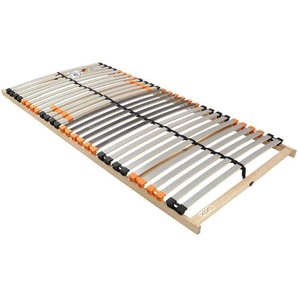 Xora Lattenrost, Holz, Birke, furniert, Schichtholz,furniert, Schichtholz, 7-Zonen, 140x200 cm, bewegliche Leistenlagerung, Federleisten mit