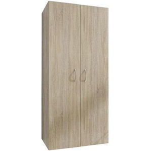Xora Mehrzweckschrank, Eiche, Holzwerkstoff, 70x185x40 cm, Made in Germany, Waschküche, Mehrzweckschränke