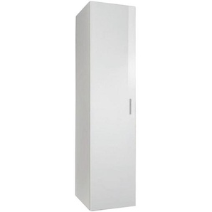 Xora Mehrzweckschrank, Weiß, Holzwerkstoff, 6 Fächer, 40x185x40 cm, Made in Germany, Schlafzimmer, Kleiderschränke, Mehrzweckschränke