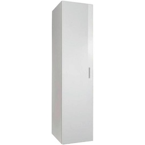 Xora Mehrzweckschrank, Weiß, Holzwerkstoff, 1 Fächer, 50x185x40 cm, Made in Germany, Waschküche, Mehrzweckschränke
