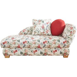Xora Récamiere Recamiere, Mehrfarbig, Weiß, Textil, Blume, 176x85x88 cm, Stoffauswahl, Rücken echt, Wohnzimmer, Sofas & Couches, Sofas, Recamieren
