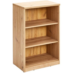 Xora Regal, Eiche Artisan, Holzwerkstoff, 2 Fächer, 55x84x36 cm, Typenauswahl, Wohnzimmer, Regale, Bücherregale