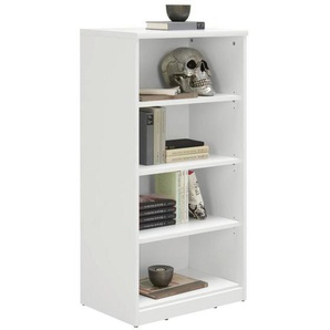 Xora Regal, Weiß, Holzwerkstoff, 3 Fächer, 55x110x36 cm, Typenauswahl, Beimöbel erhältlich, Wohnzimmer, Regale, Bücherregale