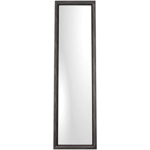 Xora Standspiegel, Anthrazit, Glas, rechteckig, 50x180x42 cm, Ganzkörperspiegel, Wohnspiegel, Standspiegel