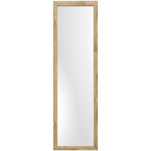 Xora Standspiegel, Glas, rechteckig, 55x185x42 cm, senkrecht montierbar, Ganzkörperspiegel, Wohnspiegel, Standspiegel