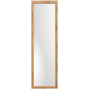 Xora Standspiegel, Glas, rechteckig, 55x185x42 cm, senkrecht montierbar, Ganzkörperspiegel, Spiegel, Standspiegel