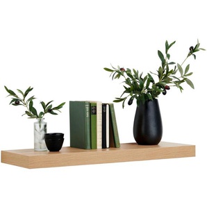 Xora Wandboard, Eiche Artisan, Holzwerkstoff, 80x5x25 cm, Bsci, Wohnzimmer, Regale, Wandboards