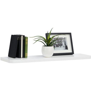 Xora Wandboard, Weiß, Holzwerkstoff, 80x2.5x20 cm, Bsci, Wohnzimmer, Regale, Wandboards