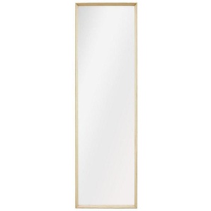 Xora Wandspiegel, Eiche, Holz, Glas, Eiche, massiv, rechteckig, 42.5x142.5x4 cm, senkrecht montierbar, Ganzkörperspiegel, Spiegel, Wandspiegel
