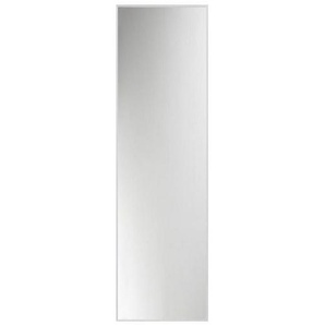 Xora Wandspiegel, Silber, Metall, Glas, rechteckig, 41x141x2 cm, senkrecht montierbar, Ganzkörperspiegel, Spiegel, Wandspiegel