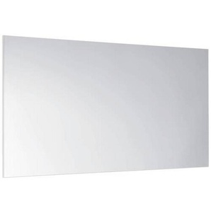 Xora Wandspiegel, Weiß, Glas, Holzwerkstoff, rechteckig, 120x65x2 cm, waagrecht montierbar, Spiegel, Wandspiegel