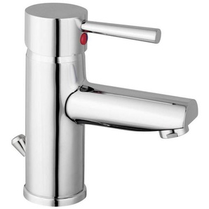Xora Waschtischarmatur , Chrom , Metall , 5.5x16.0x14.0 cm , flexible Anschlussschläuche, Keramikkartusche , Badezimmer, Waschbecken & Armaturen, Badarmaturen