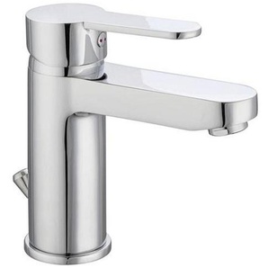 Xora Waschtischarmatur , Chrom , Metall , 5.5x16.0x15.5 cm , flexible Anschlussschläuche, Keramikkartusche , Badezimmer, Waschbecken & Armaturen, Badarmaturen