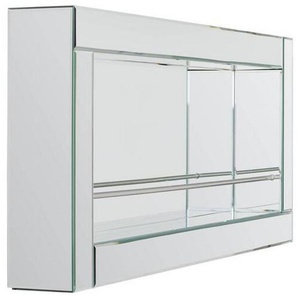 Xora Weinregal, Silber, Glas, Holzwerkstoff, 120x52x14 cm, Beleuchtung, Küchen, Küchenmöbel, Küchenregale