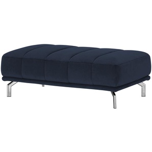 Lounge Collection XXL-Hocker  Sarina ¦ blau ¦ Maße (cm): B: 127 H: 43 T: 77.0