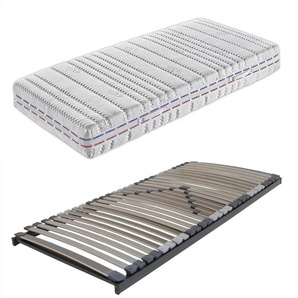XXL-Komfort-Set XXL-TFK/Max1 -  Matratze &amp; Lattenrostset