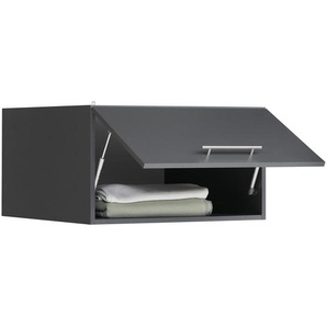 Xxxl Aufsatzschrank, Anthrazit, Metall, 67.5x38x67.5 cm, Waschküche, Mehrzweckschränke