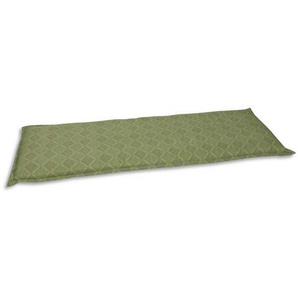 Xxxl Bankauflage, Grün, Textil, Raute, Füllung: Schaumstoff, Vlies, 146x6x48 cm, Oeko-Tex® Standard 100, pflegeleicht, Outdoor-Kissen,