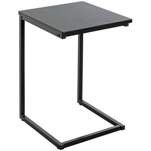 Xxxl Beistelltisch, Schwarz, Metall, Holzwerkstoff, rechteckig, eckig, Kufe, 35x60x33 cm, Wohnzimmer, Wohnzimmertische, Beistelltische, Beistelltische
