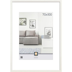 Xxxl Bilderrahmen, Weiß, Kunststoff, rechteckig, 74.8x104.8x1.5 cm, Bilder und Zubehör, Bilderrahmen, Bilderrahmen Kunststoff