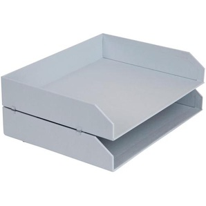 Xxxl Briefablage, Grau, Hellgrau, Papier, Karton, 33.2x6.3x25.4 cm, Ordnen & Aufbewahren, Aufbewahrungsboxen
