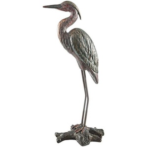 Xxxl Dekovogel, Kupfer, Metall, Kunststoff, Tier, Vogel, 45.1x85.7x27.3 cm, stehend, zum Stellen, handgemacht, handgemalt, Dekoration, Skulpturen &
