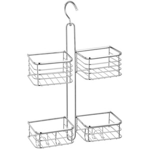 Xxxl Duschregal, Edelstahl, Metall, eckig, 30x51x12.5 cm, Badaccessoires, Duschzubehör, Duschregal