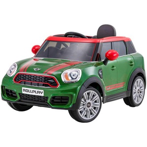 Xxxl Elektro-Kinderauto, Grün, Rot, Schwarz, Metall, Kunststoff, Leder, Lederlook, Color-Finish-Leder, 105x53x58 cm, unisex, Spielzeug,