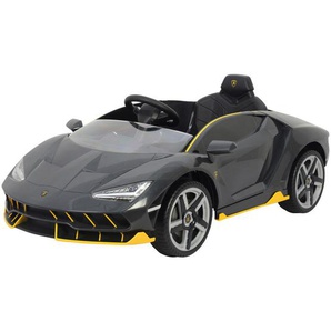 Xxxl Elektro-Kinderauto Lamborghini, Gelb, Grau, Schwarz, Metall, Kunststoff, 73x49x134.7 cm, unisex, EN 71, Spielzeug, Kinderspielzeug, Kinderautos &