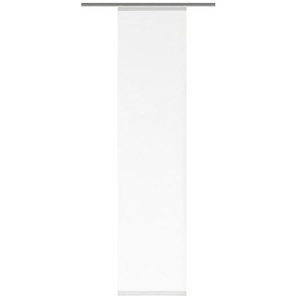 Xxxl Flächenvorhang Rom, Weiß, Textil, Uni, 60x245 cm, mit Paneelwagen, Wohntextilien, Gardinen & Vorhänge, Schiebegardinen
