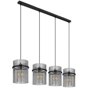 Xxxl Hängeleuchte Gorley, Grau, Schwarz, Metall, Kunststoff, Glas, 20x140x110 cm, Lampen & Leuchten, Innenbeleuchtung, Hängelampen, Esstischlampen