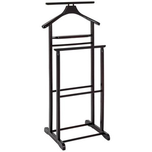 Xxxl Herrendiener, Braun, Holz, Kiefer, massiv, 47x102x36 cm, Hosenhalter, Schlafzimmer, Herrendiener