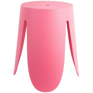 Xxxl Hocker Ravish, Pink, Kunststoff, zylindrisch, 43x45x43 cm, Wohnzimmer, Hocker, Sitzhocker