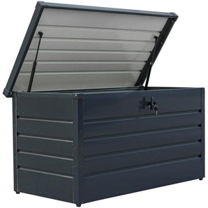 Xxxl Kissenbox, Anthrazit, Metall, 1 Fächer, 165x70x62 cm, Deckel, absperrbar, Aufbewahrung & Schutzhüllen, Gartenboxen