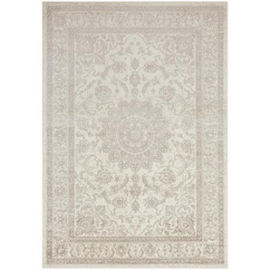 Xxxl Orientteppich Oriental, Creme, Grau, Textil, orientalisch, rechteckig, 160x230 cm, Oeko-Tex® Standard 100, für Fußbodenheizung geeignet,