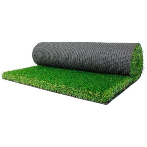 Xxxl Rasenteppich Montana, Grün, Kunststoff, Uni, rechteckig, 200x50 cm, Made in EU, beliebig kürzbar, in verschiedenen Größen erhältlich,