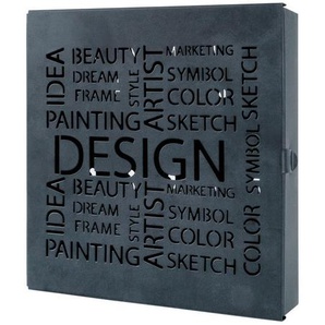 Xxxl Schlüsselkasten, Schwarz, Metall, 22x24x5 cm, Garderobe, Schlüsselboards & -kästen