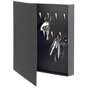 Xxxl Schlüsselkasten, Schwarz, Metall, 30x30x4 cm, Garderobe, Schlüsselboards & -kästen