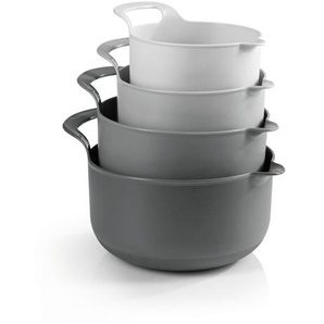 Xxxl Schüsselset GOURMETmaxx, Grau, Kunststoff, 4-teilig, 21x15x21 cm, Essen & Trinken, Geschirr, Schalen & Schüsseln, Schüsselset