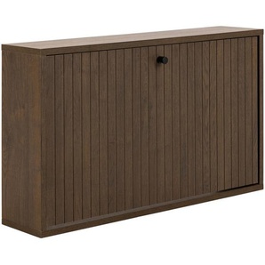 Xxxl Schuhkipper, Dunkelbraun, Holzwerkstoff, Holz, Eiche, furniert, 71.6x43x40 cm, Fsc, Typenauswahl, Beimöbel erhältlich, hängend, Garderobe,