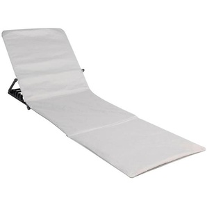 Xxxl Strandliege, Grau, Metall, Kunststoff, Uni, 145x52x47 cm, klappbar, Gartenmöbel, Gartenliegen