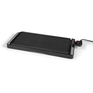 Xxxl Tischgrill GOURMETmaxx, Schwarz, Metall, 26.2x5.9x59.3 cm, antihaftbeschichtet, rutschfest, Küchengeräte, Tischgrills & Fondues, Raclette-Grills