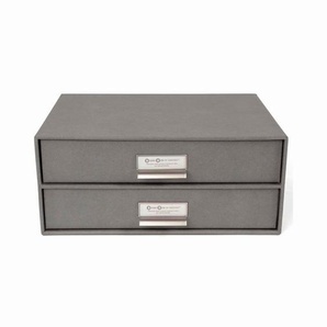 Xxxl Tischorganizer, Grau, Hellgrau, Papier, Karton, 33.5x14.5x25.5 cm, Ordnen & Aufbewahren, Aufbewahrungskörbe, Organizer