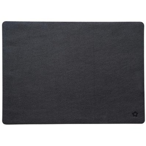 Xxxl Tischset Jazz, Anthrazit, Kunststoff, Lederoptik, rechteckig, 33x46 cm, abwischbar, Wohntextilien, Tischwäsche, Tischsets