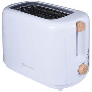Xxxl Toaster, Weiß, Kunststoff, 18.5x29.5x16 cm, Lfgb, Krümelschublade, Auftaufunktion, Schnellstoppfunktion, Küchengeräte, Toaster