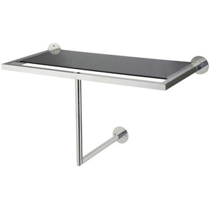 Xxxl Wandgarderobe, Metall, Glas, 65x20.5x30 cm, Hutablage, Kleiderstange, Garderobe, Garderobenleisten & Garderobenhaken