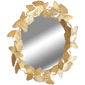Xxxl Wandspiegel, Gold, Metall, Glas, 4 cm, Spiegel, Wandspiegel