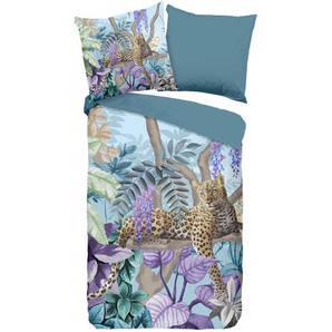 Xxxl Wendebettwäsche Nani, Mehrfarbig, Textil, Tier, 135x200 cm, bügelleicht, Schlaftextilien, Bettwäsche, Bettwäsche, Wendebettwäsche